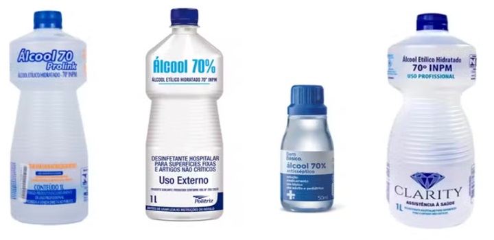 venda de alcool 70%