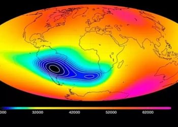 Anomalia magnética no Brasil segue crescendo, diz relatório do governo americano