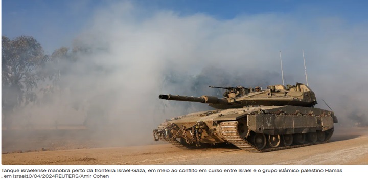 Israel envia tanques para Rafah em meio à ofensiva em Gaza