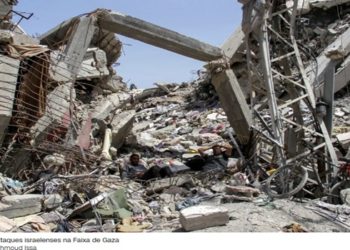 Defesa Civil de Gaza diz que 10 mil corpos podem estar sob escombros