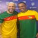 Após briga judicial, Belo e Denilson se encontram pela 1ª vez no Futebol Solidário: 'Faz parte da minha história'
