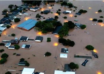 Municípios ficam perto do Rio Caí, que subiu de nível