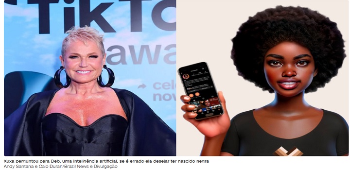 Conheça a Deb, inteligência artificial antirracista que confrontou Xuxa
