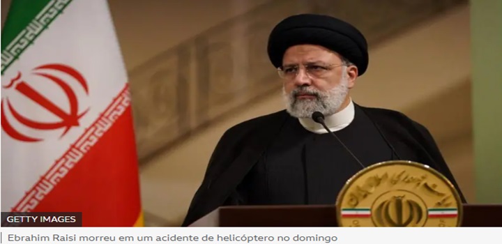 morte do presidente do irã