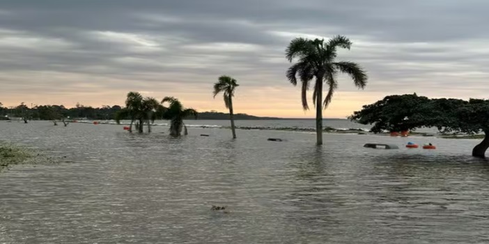 cheia da lagoa dos patos