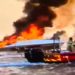 lancha explode em cabo frio