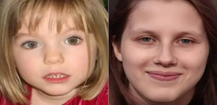 MULHER QUE DIZ SER MADELEINE MCAAN