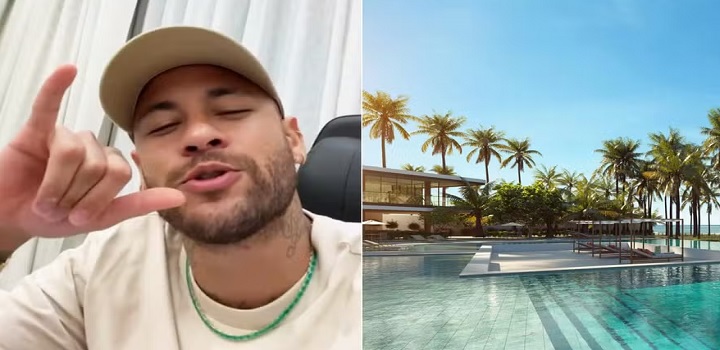 Conheça empreendimento de Neymar que esbarra na PEC da privatização das praias e virou alvo de críticas