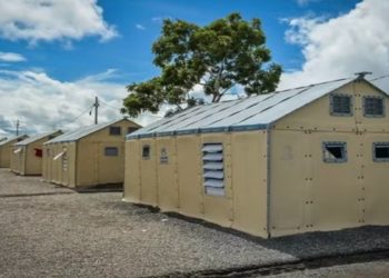 ONU envia para o Rio Grande do Sul casas montáveis usadas por refugiados no Brasil