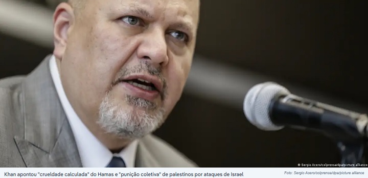 Promotor do TPI pede prisão de Netanyahu e líderes do Hamas