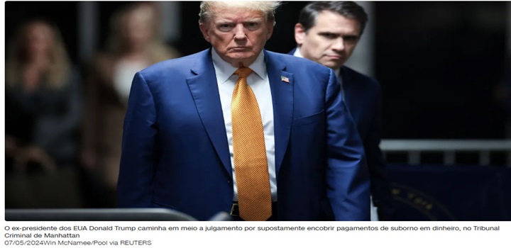 Trump é condenado em julgamento em Nova York
