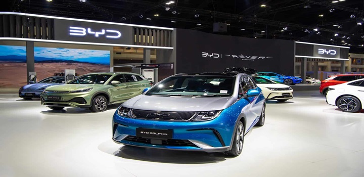 quantos carros ja vendeu a BYD