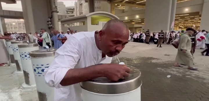 pessoas morrem de calor na arabia saudita