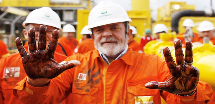 Lula na Petrobras