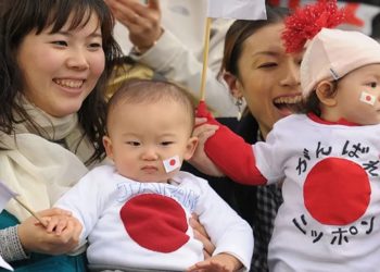 taxa de fecundidade no Japão