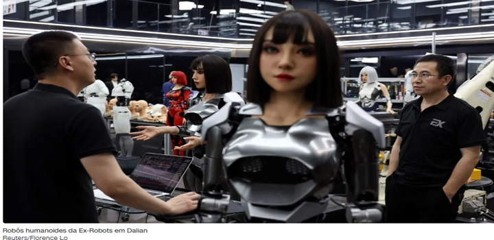 Empresa de robôs da China desenvolve humanoides capazes de expressar emoções