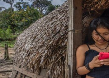 Indígenas na Amazônia recebem internet da Starlink
