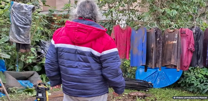 Grandes invisíveis: enchentes deixam gaúchos gordos sem o que vestir