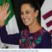 Claudia Sheinbaum é primeira mulher presidente do México