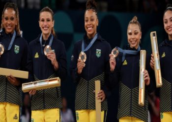 GINASTICA DO BRASIL MEDALHA DE BRONZE