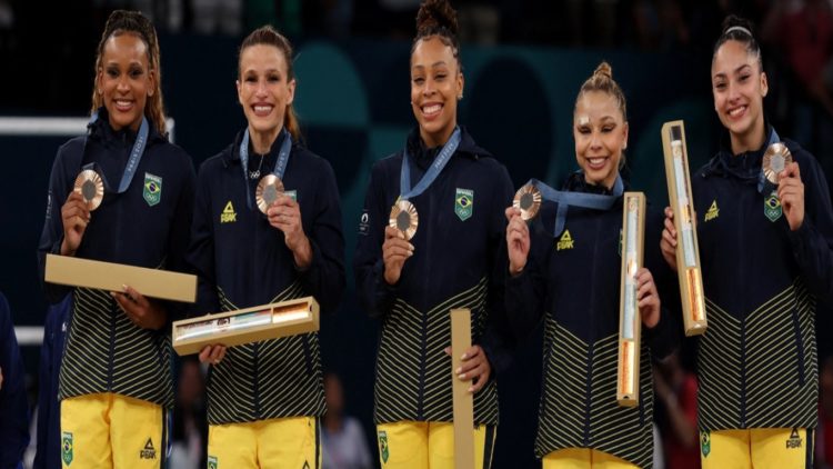 GINASTICA DO BRASIL MEDALHA DE BRONZE