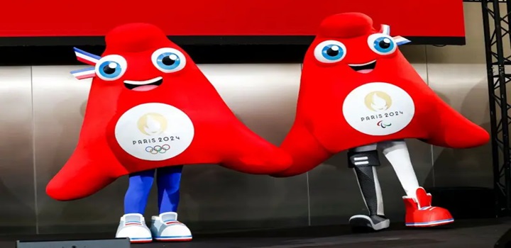 mascotes das olimpiadas de paris