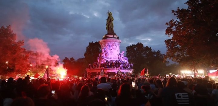 protestos na frança