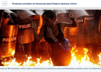 protestos na venezuela