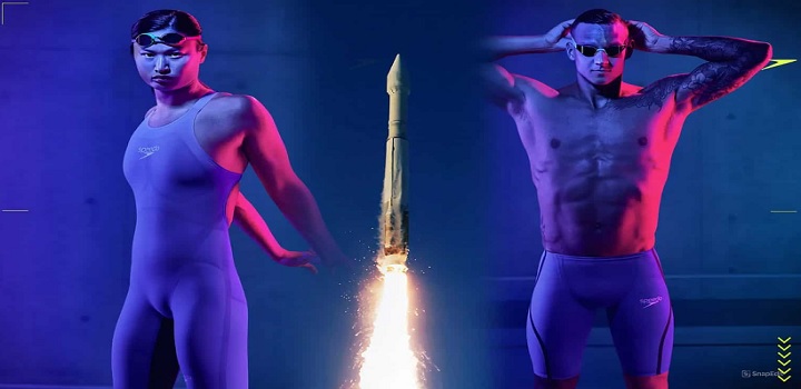 traje de natacao espacial