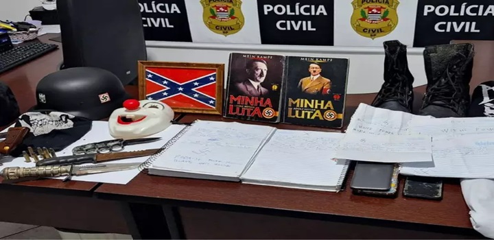 ADOLESCENTE NAZISTA APREENDIDO