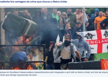 Ultradireita tira vantagem de crime que chocou o Reino Unido