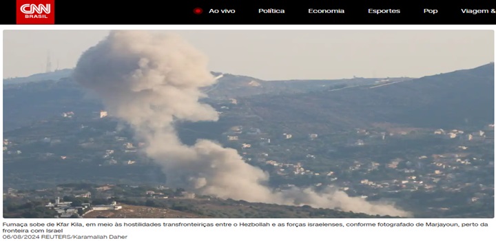 Hezbollah bombardeia Israel; autoridades avaliam que ataque do Irã é iminente