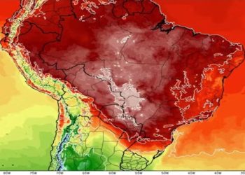 onda de calor no inverno