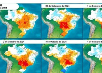 ONDA DE CALOR NO BRASIL