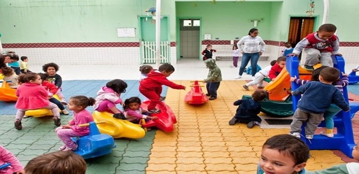 No Brasil, 4,5 milhões de crianças precisam de uma vaga em creche