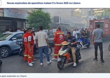 Novas explosões de aparelhos matam 9 e ferem 300 no Líbano