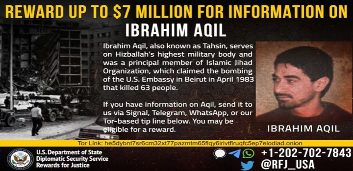 Quem é Ibrahim Aqil, comandante do Hezbollah morto por Israel