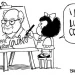 Mafalda chega aos 60 anos inspirando artistas e ativistas