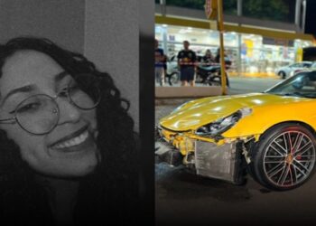 novo acidente com porsche