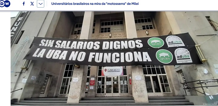 argentina cortes na educação