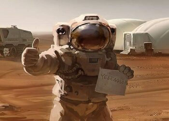 seres humanos em marte