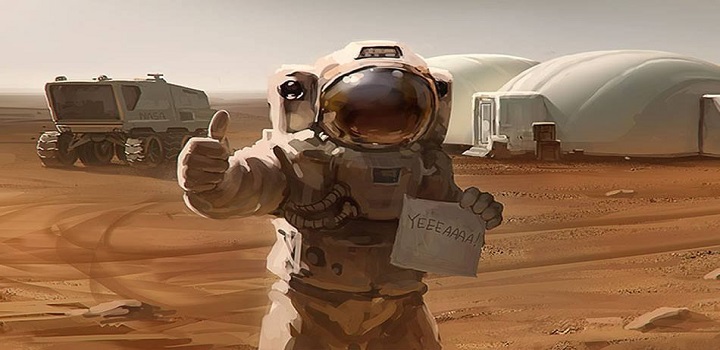 seres humanos em marte