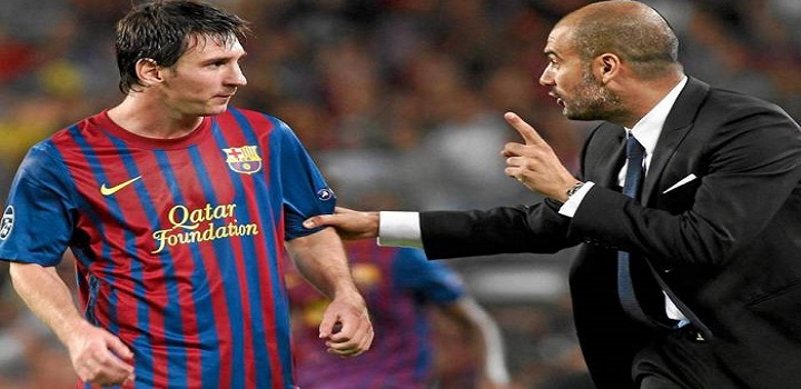 Messi e Guardiola