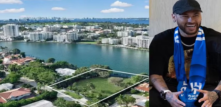 neymar compra mansão em miami