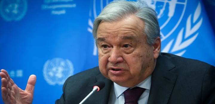 Secretário-geral da ONU culpa bilionários e países ricos por mudanças climáticas