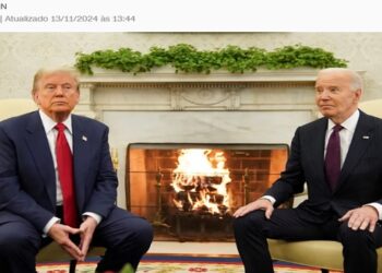 trump e biden transição