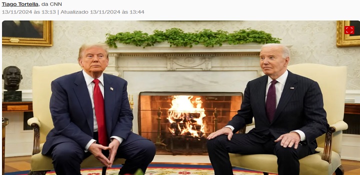 trump e biden transição