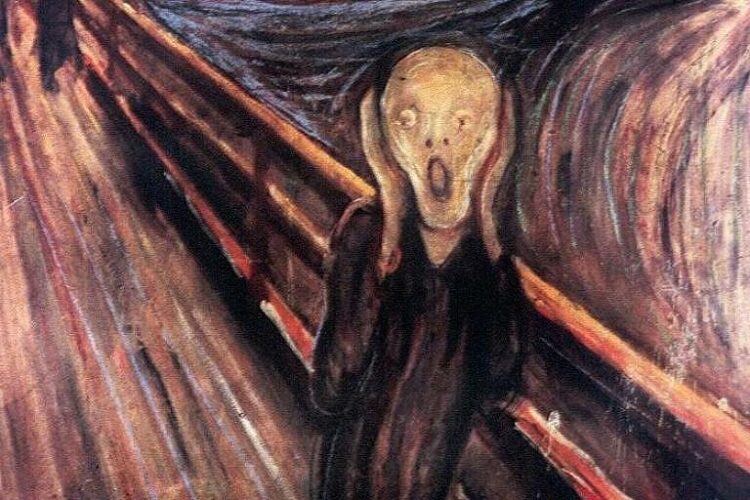 O Grito: artigo de Edward Munch, em 1893.