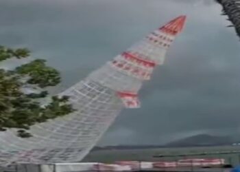 QUEDA DE ÁRVORE DE NATAL EM MARICÁ