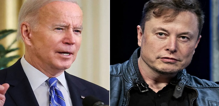 Musk afirma que Biden passou quase todo o seu mandato de férias